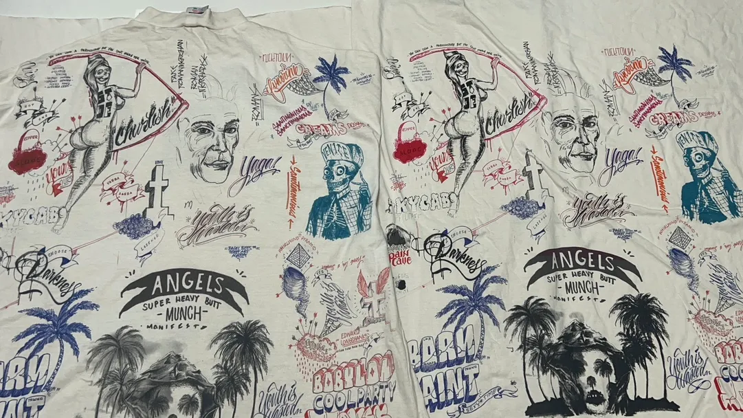 Super heavy industry started operation in February and took 3 months to develop SAINT Mxxxxxx × BORNXRAISED BR_LS TEE/LA/WHT Latest joint model LA diamond all-over long sleeves off-white S-XL Super heavy industry started operation in February and lasted three months Super complex 36 sets of screens Outlined pictures and pictures to doubt life Super perfect reproduction of printing Genuine Czech diamond Pressure-free reproduction